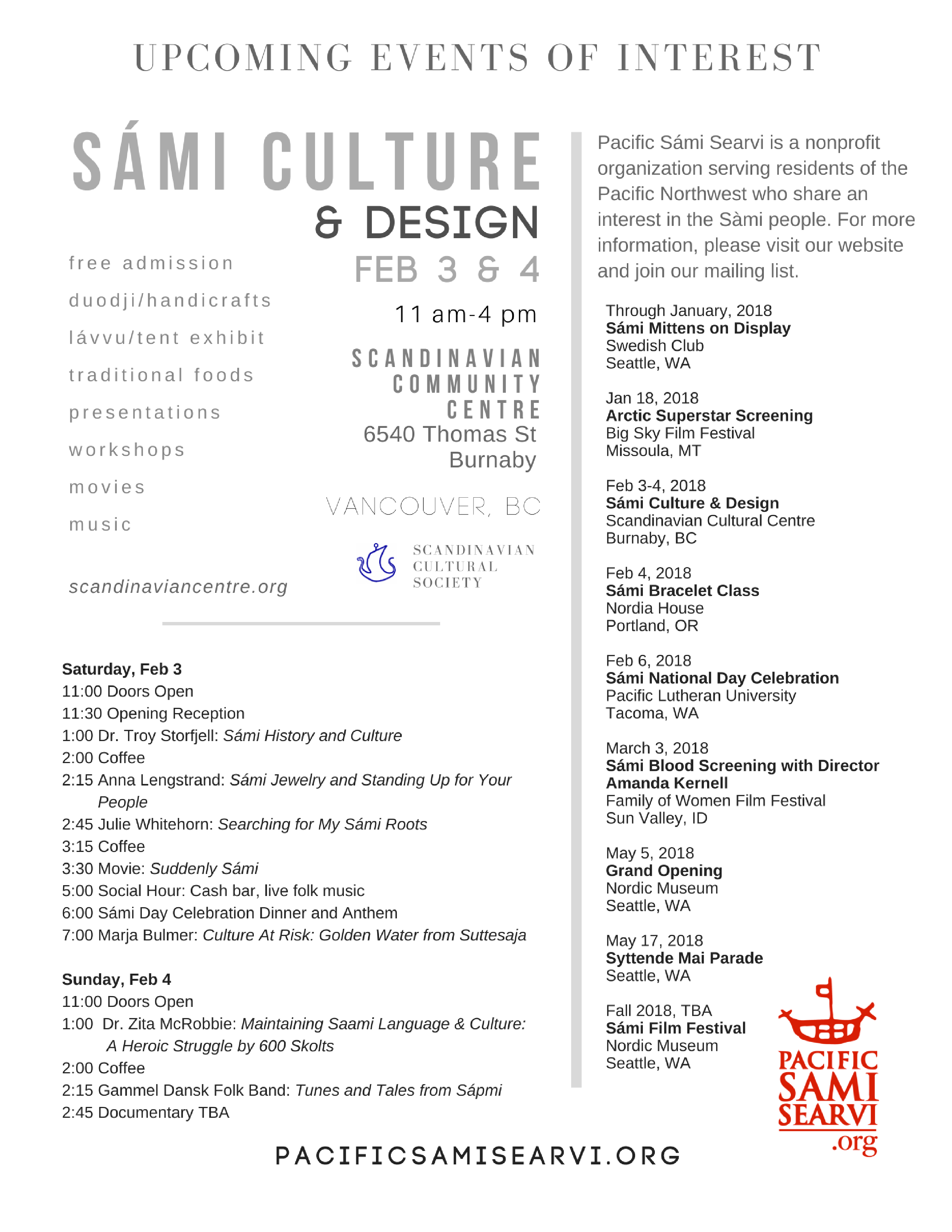 PSS Upcoming Events Flyer (1)